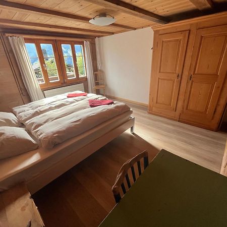 Chalet Sonnenheim, Wohnung Mit Panoramafenster Adelboden Exterior photo