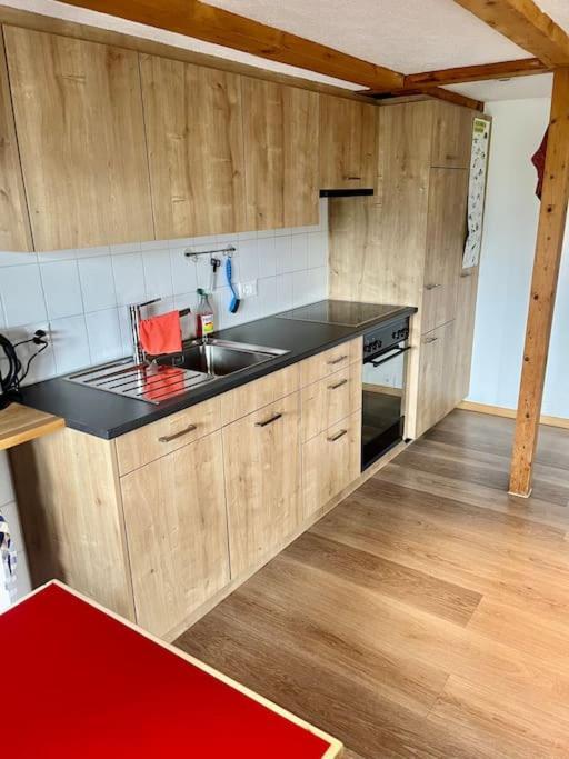 Chalet Sonnenheim, Wohnung Mit Panoramafenster Adelboden Exterior photo